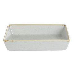 Блюдо прямоугольное 16х10 см h 4 см фарфор цвет серый Seasons, Porland