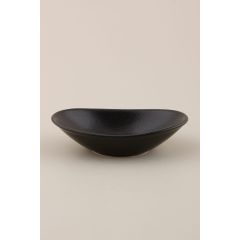 Соусник овальный 7х11 см фарфор цвет черный Seasons, Porland