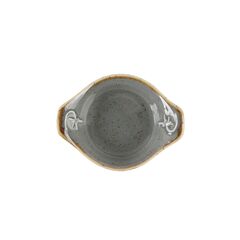 Соусник с ручками d 7 см фарфор цвет темно-серый Seasons, Porland