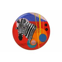 Тарелка мелкая 28 см Wild Life Zebra, Porland