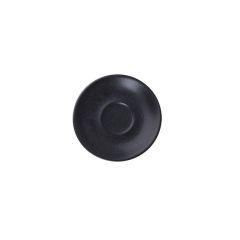 Блюдце для кофейной чашки 12 см фарфор цвет черный Seasons, Porland