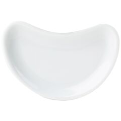 Тарелочка-полумесяц 10 СМ, Белый                      , Porland