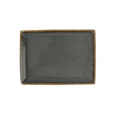 Блюдо прямоугольное 18х13 см фарфор цвет темно-серый Seasons, Porland