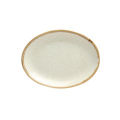 Блюдо овальное 18х14 см фарфор цвет бежевый Seasons, Porland