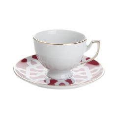 MOROCCO DS.5 Чайная пара 170 мл (чашка с ручкой, блюдце), Porland