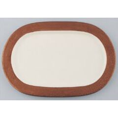 Тарелка овальная с бортом, 32*22см, Porland