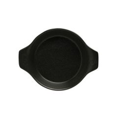 Форма для запекания d 21 см h 5,5 см (L c ручками  27 см) фарфор цвет черный Seasons, Porland