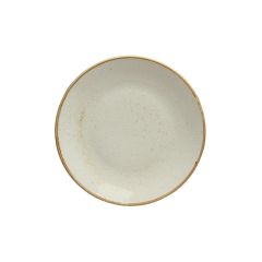 Тарелка 28 см безбортовая фарфор цвет бежевый Seasons, Porland