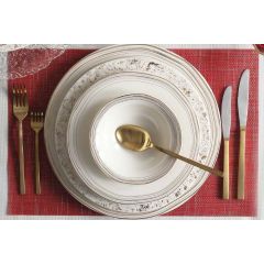 BOHEM Сервиз обеденный  на 12 персон 85 предметов (тарелка мелкая 27 см - 12 шт., тарелка глубокая 24 см - 1 шт.,тарелка мелкая 24 см - 12 шт., тарелка глубокая 16 см - 12 шт., тарелка мелкая 22 см- 12 шт., чашка чайная 190 мл - 6 шт., блюдце чайное - 6 ш