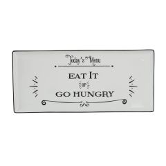 BE HAPPY Блюдо прямоугольное 35х16 см, Porland