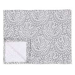 Дорожка на стол серого цвета с принтом Спелая Смородина из коллекции Scandinavian touch, 45х150 см, Tkano