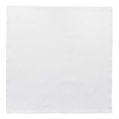 Салфетка белого цвета с фактурным рисунком из хлопка из коллекции Essential, 53х53см, Tkano