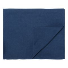 Дорожка на стол из стираного льна синего цвета из коллекции Essential, 45х150 см, Tkano