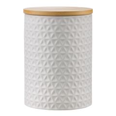 Банка для хранения керамическая Farah, 900 мл, белая, Liberty Jones