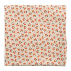 Скатерть на стол из хлопка с графичным принтом Ягоды Russian North, 150х250 см, Tkano