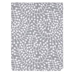 Скатерть серого цвета с принтом Спелая Смородина из коллекции Scandinavian touch, 170х250 см, Tkano