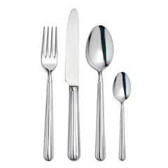 Набор из 24 столовых приборов на 6 персон, нержавеющая сталь, Metropolitan, Broggi