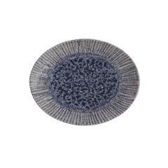 Блюдо овальное 21 х 16 см, IRIS BLUE, Porland