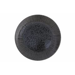 Тарелка мелкая 26 см, без борта, IRIS GREY, Porland