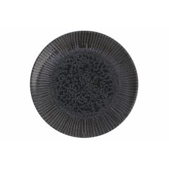 Тарелка мелкая 30 см, без борта, IRIS GREY, Porland