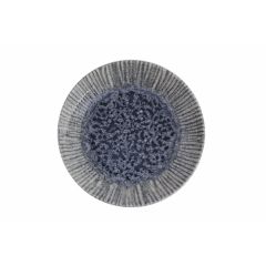 Тарелка мелкая 17 см, без борта, IRIS BLUE, Porland