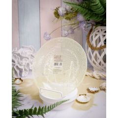 Тарелка 21,5 см, цвет пастельно-желтый, Coralina, Casa di fortuna