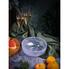 Салатник 15 см, цвет пастельно-сиреневый, Leona, Casa di fortuna