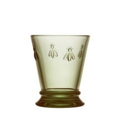 Набор из 6-ти стаканов O/F 260 мл, h 10,3 см, d 8,4 см, цвет оливковый, серия ABEILLE OLIVE, La Rochere