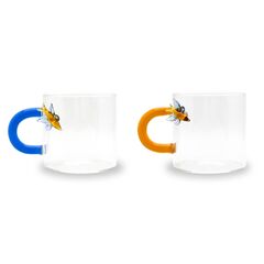 Набор из 2-х кофейных кружек, 130 мл, Бабочки, Monterey, WD Lifestyle