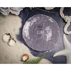 Тарелка 21 см, цвет пастельно-розовый, Estrella De Mar, Casa di fortuna