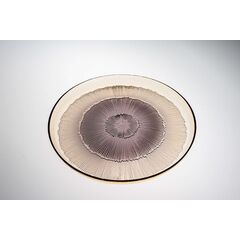 Тарелка 28 см, цвет соломенный/кофейный, Ixxir, Casa di fortuna