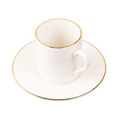 Чашка чайная с блюдцем 180 мл, Farika