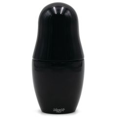 Мельница для специй "матрешка" h 15 см, бук лакированный, цвет черный, серия MATRYOSHKA, Bisetti