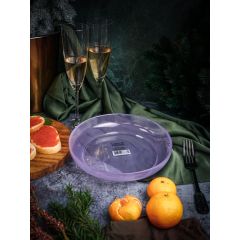 Салатник 21 см, цвет пастельно-сиреневый, Leona, Casa di fortuna