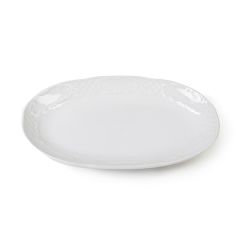 Блюдо овальное Flora white 23*15 см, Gural Porselen