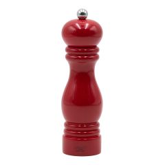 Мельница для перца h 19 см, бук лакированный, цвет красный, серия SORRENTO, Bisetti