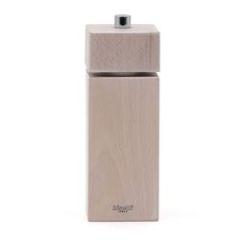 Мельница для перца h 16,5 см, бук, цвет белый, серия TRENTO, Bisetti