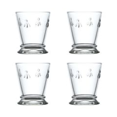 Набор из 4-х стаканов 260 мл, h 10,3 см, d 8,4 см, серия ABEILLE, La Rochere