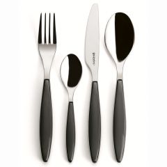Набор из 24 столовых приборов Cutlery Feeling, серые, Guzzini