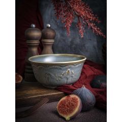 Салатник 550 мл, d 15 см, h 6,6 см фарфор, Vintage, Casa di fortuna