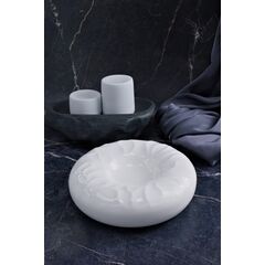 Блюдо "бублик" d 19 см, h 6 см, костяной фарфор, Origami, Casa di fortuna