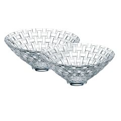 Набор чаш Bossa Nova Bowl deep 15 cm Set/2, 2 шт., 150 мм, хрусталь, Nachtmann