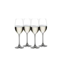 Набор из 4-х бокалов для шампанского, Vivino, объем: 260 мл, h=217 мм, d=66 мм, бессвинцовый хрусталь, 103744, Nachtmann