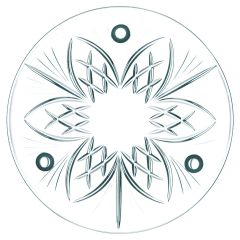 Тарелка PALAIS, 16 см, хрустальное стекло, Nachtmann