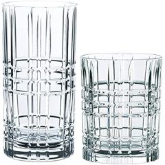 Набор из 12-ти стаканов Highland: 6 низких 345 мл, 6 высоких 445 мл, хрустальное стекло, Nachtmann