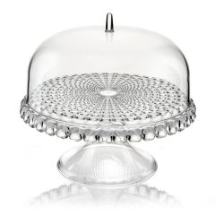 Блюдо для торта с крышкой, Tiffany, ?30 см, Guzzini