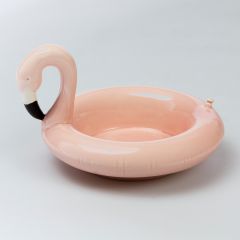 Блюдо сервировочное Doiy, Floatie Flamingo, 11х16х18 см, Doiy
