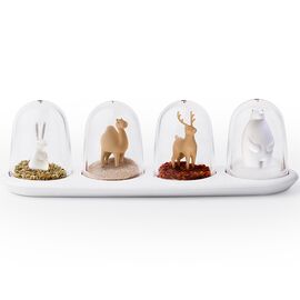 Ёмкости для специй в наборе Animal Parade, Qualy