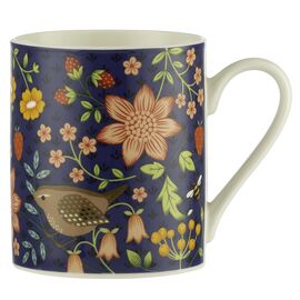 Кружка Wild Flower 380 мл синяя, Price&Kensington