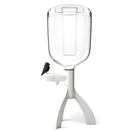 Кулер настольный Thirsty Bird 3 л., черный, Qualy